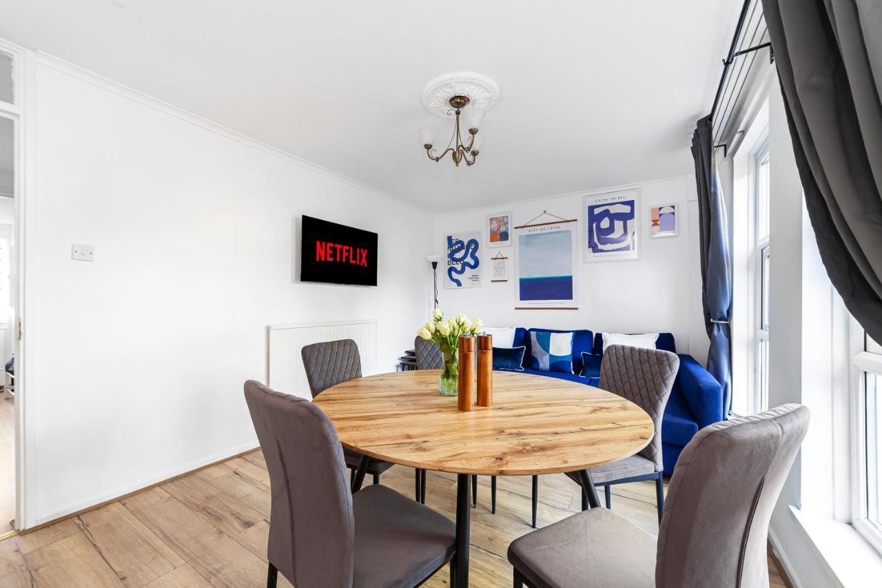Arte Stays - 3-Bedroom Bright House London, Haggerston, Garden, Parking, 8 Min Walk To Haggerston Station, Weekly Or Monthly Stays, Serviced Accommodation - 7 Guests מראה חיצוני תמונה